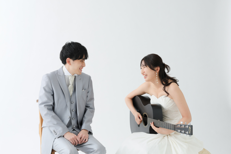 小物のお持ち込みもぜひ!お二人らしさ全開で撮影しましょう♪