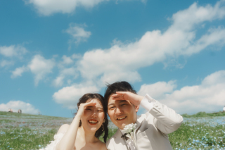 ひたち海浜公園で撮影しました！天気にとても恵まれました！