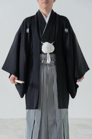 黒紋付（袴/仙台平）