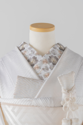 半衿（桜ピンクグレー）