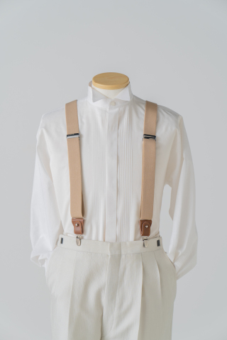 サスペンダー（ベージュ）