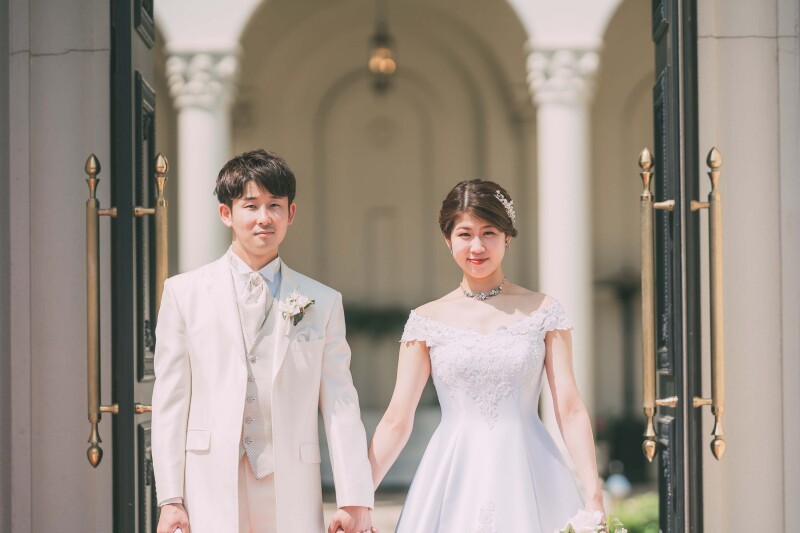 実際の式場で撮影するセレモニーフォト