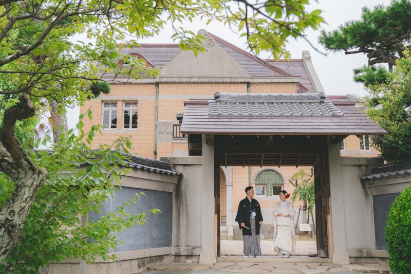 雨の中ロケーション撮影START!!