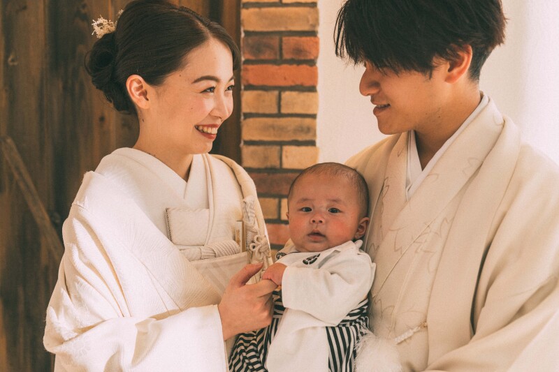 家族3人でリラックス✷