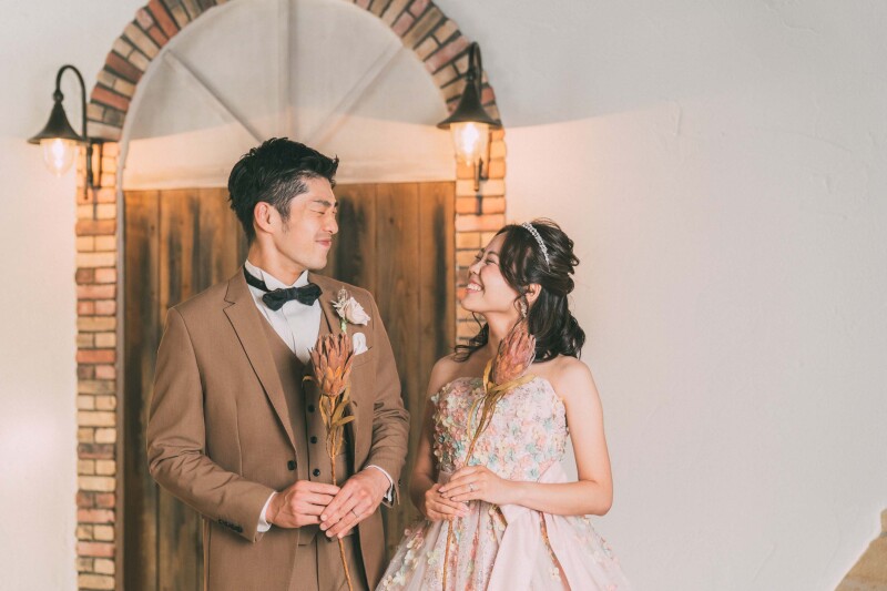 向かい合ってニッコリ☻