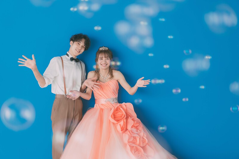 シャボン玉と♪