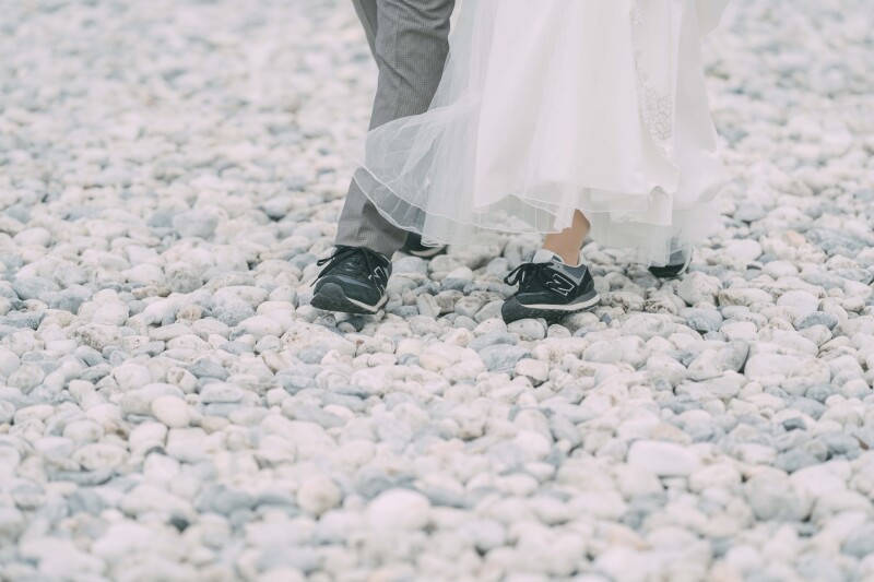 お揃いのスニーカーで！