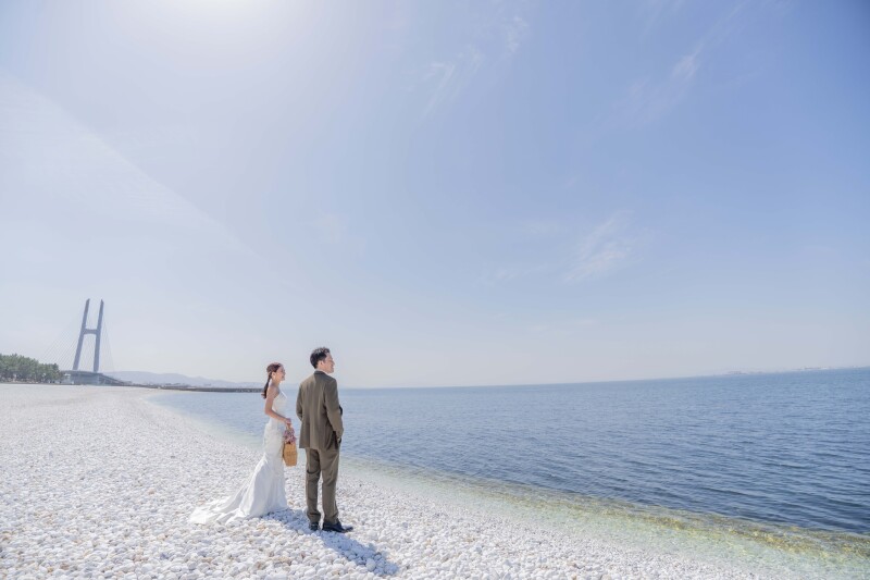 ロケーションを活かしたショット