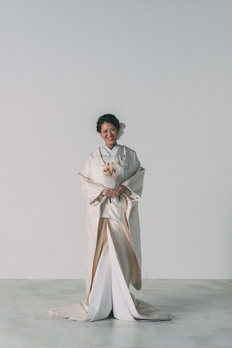 新婦さまのソロショット