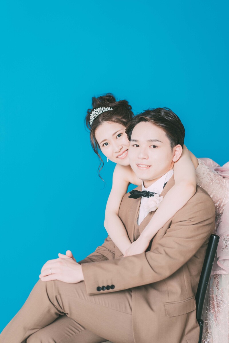 素敵なバックハグショット