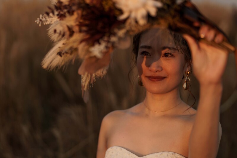 新婦さまのソロショット