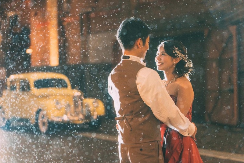 雨ならでは!まるで映画のクライマックス