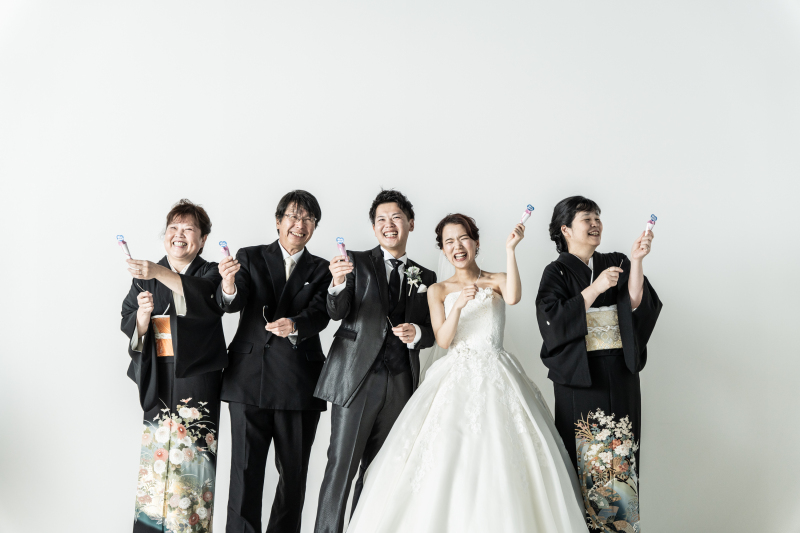 大切なご家族からの祝福を✷