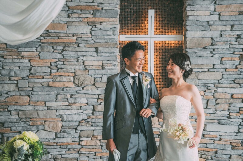 スタジオ内のチャペルで