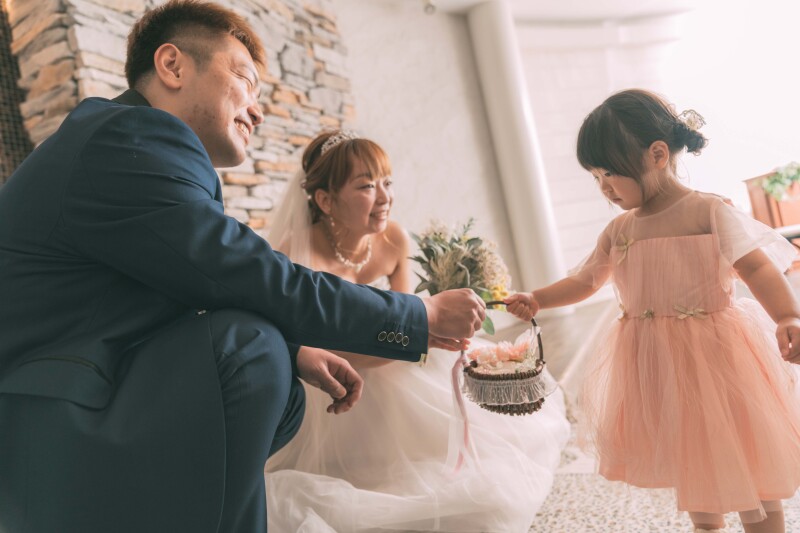 とっても可愛らしいリングガールの登場です♡