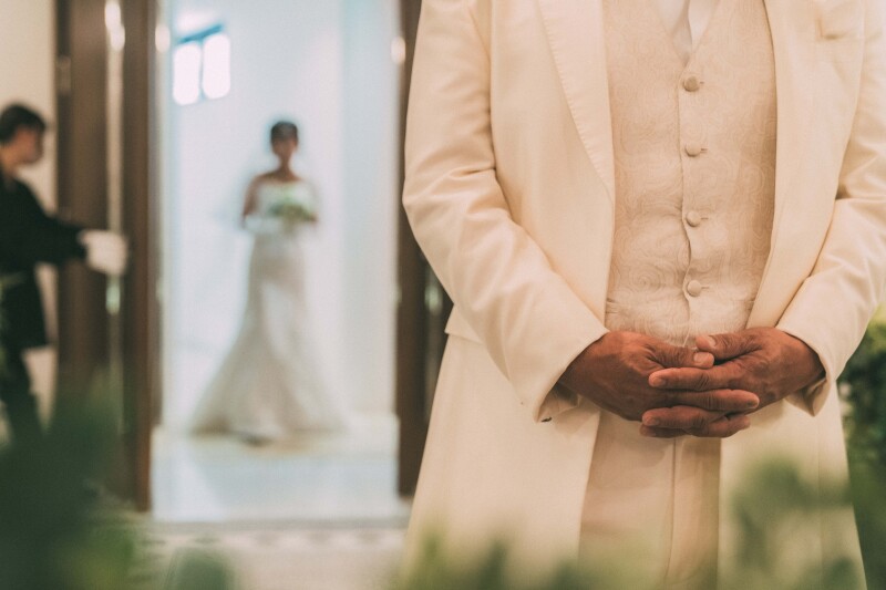 新婦さまのご入場