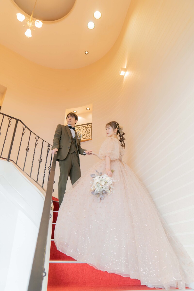 最後は階段での一枚！