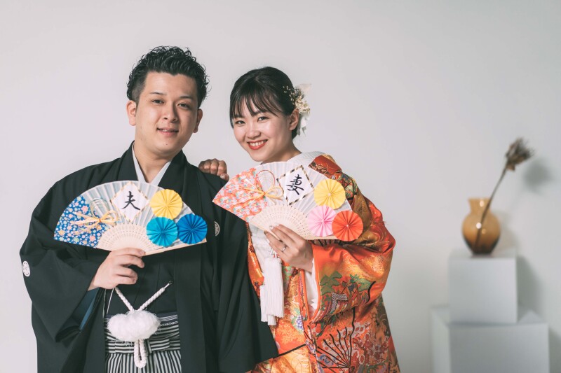 スタジオ撮影では手作りアイテムの撮影も