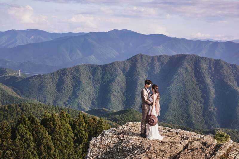 広大な自然を一望して・・・