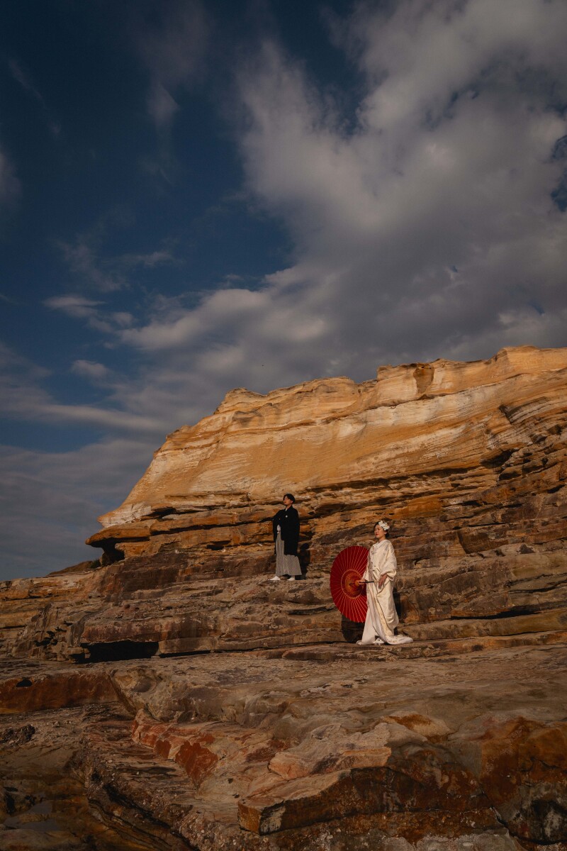 カッコイイ和装ショット