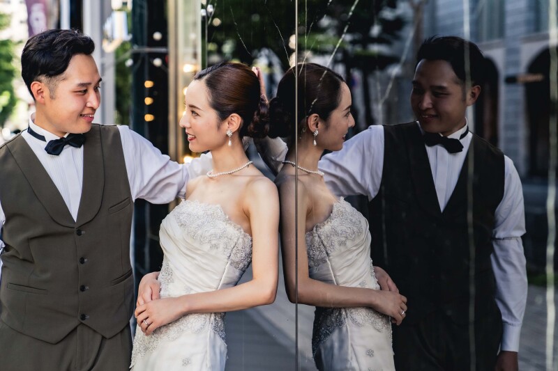 こちらもお洒落な雰囲気の1枚に