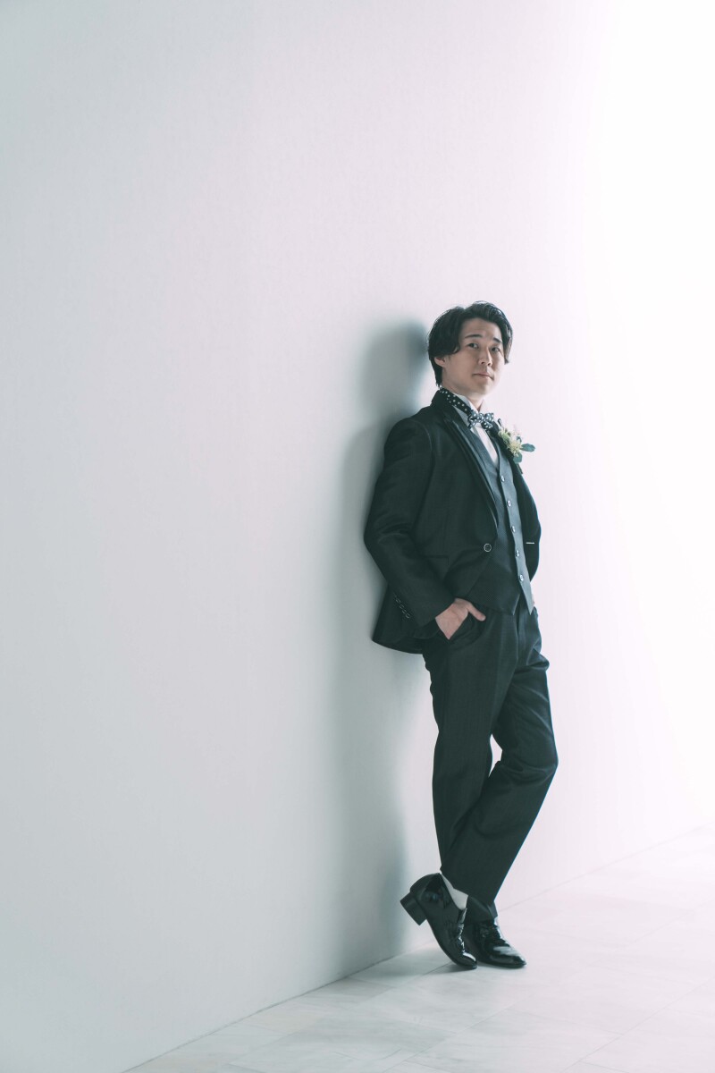 新郎ソロショット