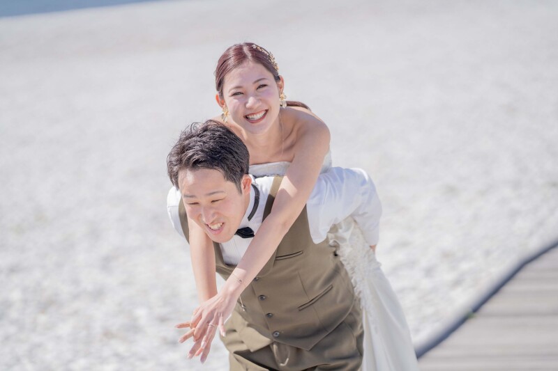 おんぶショット