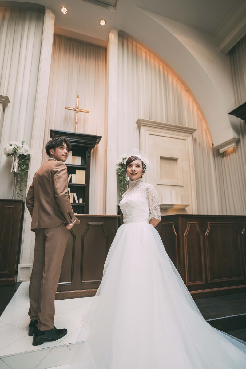 まずはチャペルで