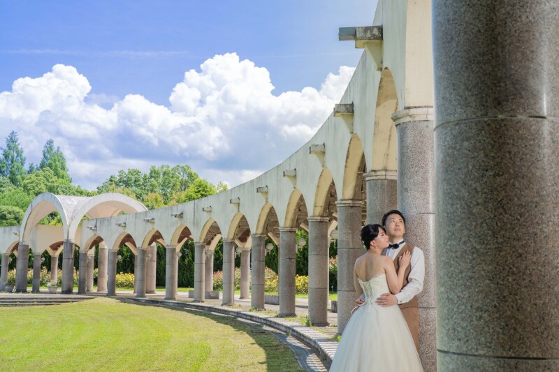 ヨーロッパ建築のような撮影スポット