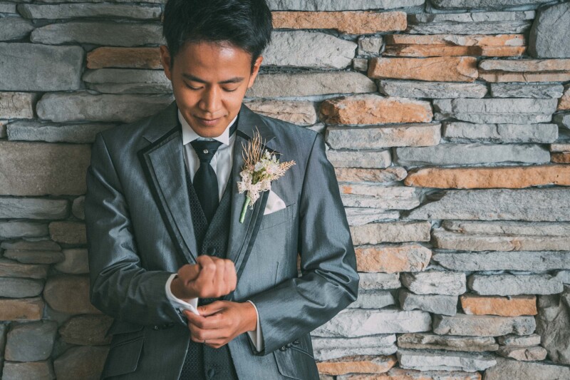 新郎さまソロカット