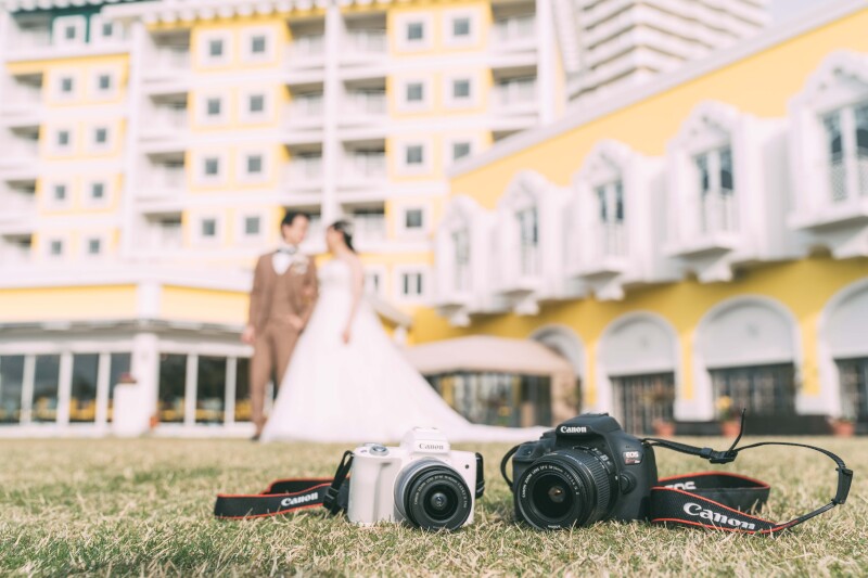 お二人の趣味のカメラと