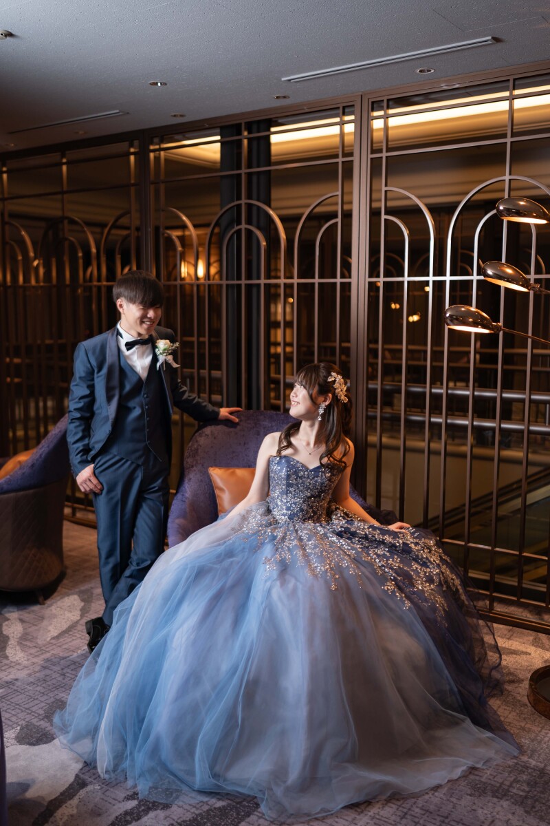 ラグジュアリーな空間で