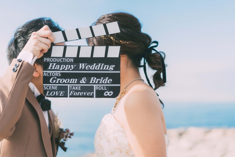 ビーチ撮影スタート☀