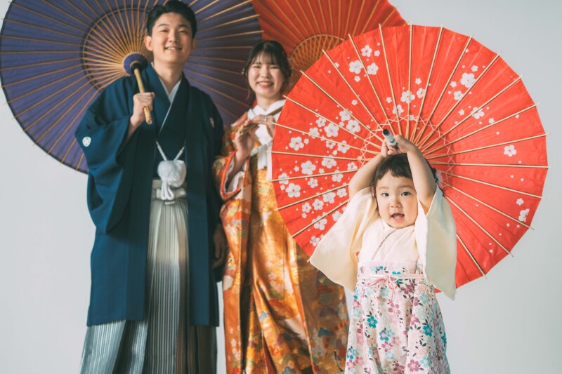 お子様との撮影!