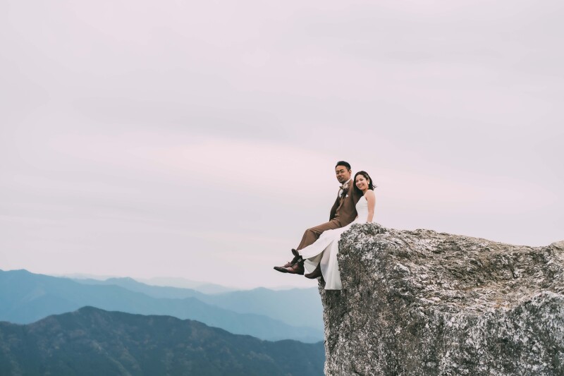 広大な自然を眺めながら