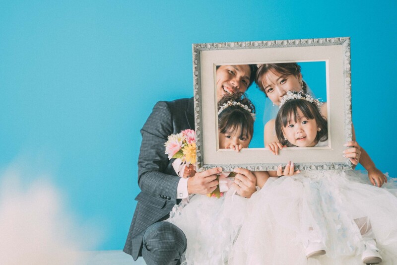 ぎゅっと寄り添って