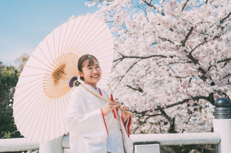 新婦さまのソロショット