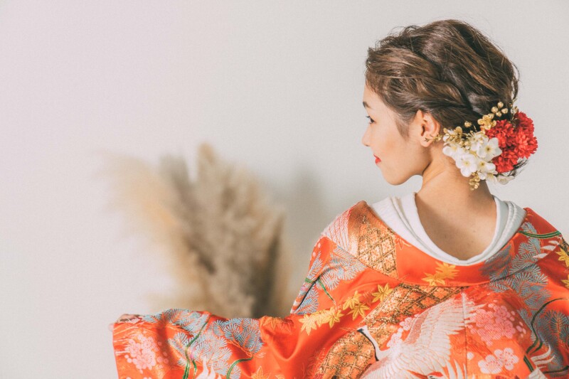 新婦さまのソロショット