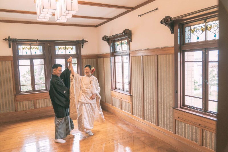 洋館でのワンシーン