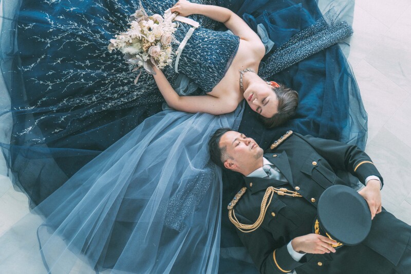 寝ころびショット