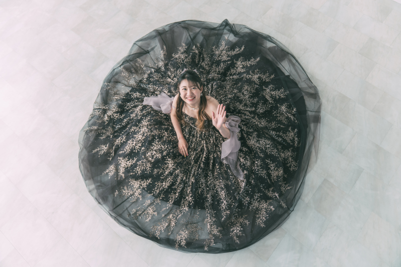 見下ろしショット