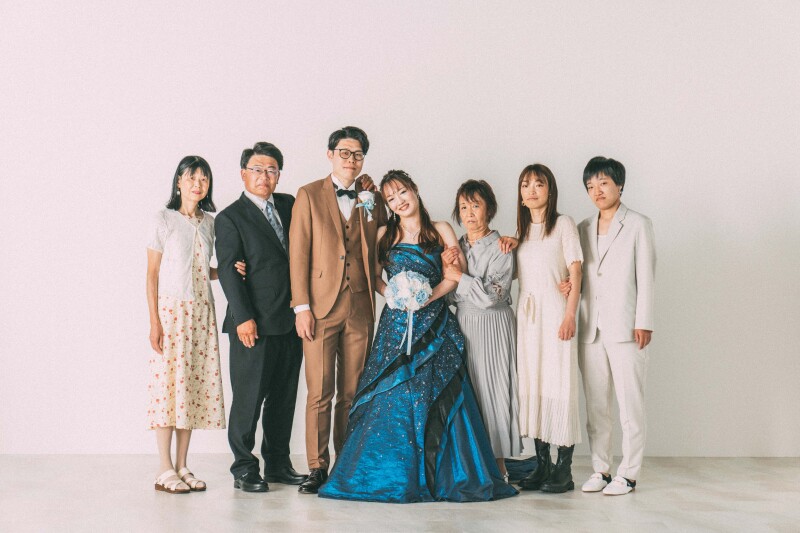 最後はご親族さまと一緒に