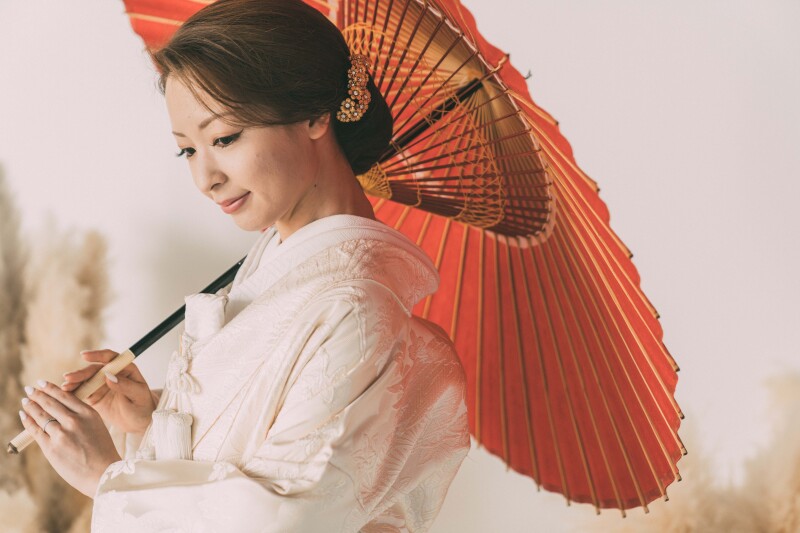 新婦さまのソロショット