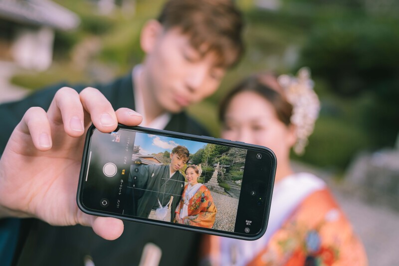 次はロケーションでの撮影です☀︎