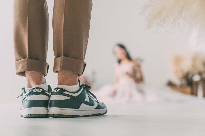 お気に入りのスニーカーと