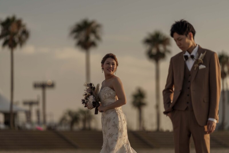 リゾートのような写真も