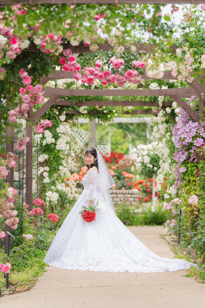 新婦さまのソロショット