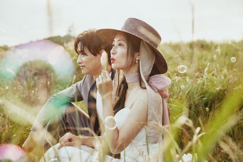 ふわふわシャボンで遊び心も♡