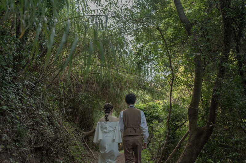 洋装ロケーション撮影で向かった先は