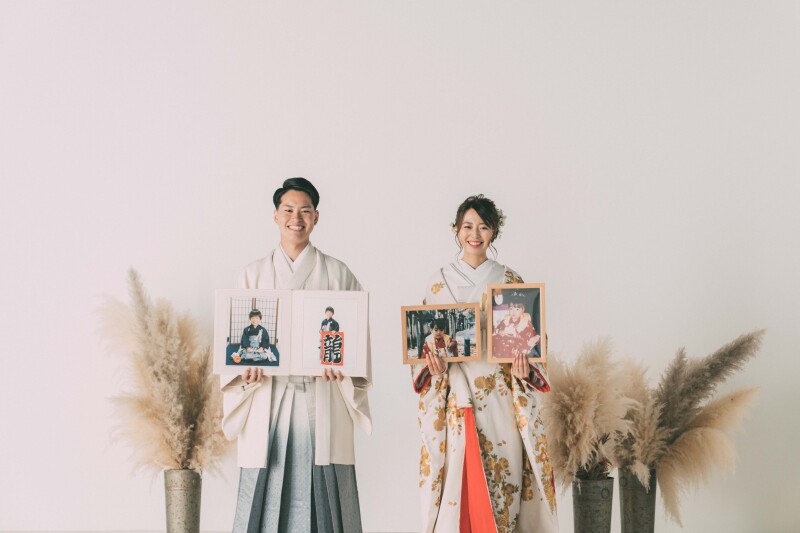 子どものときの写真と